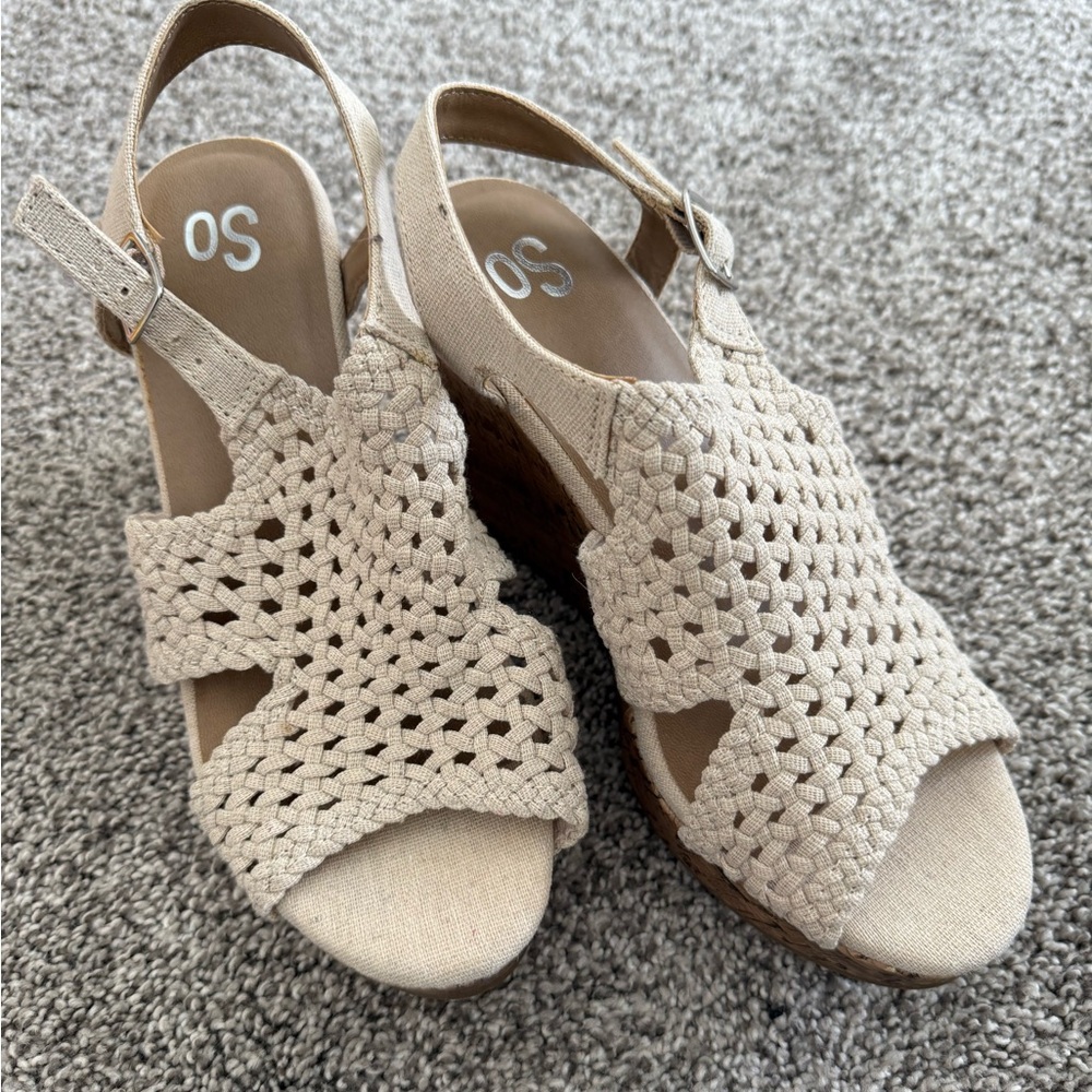 Crochet wedges NWOT
